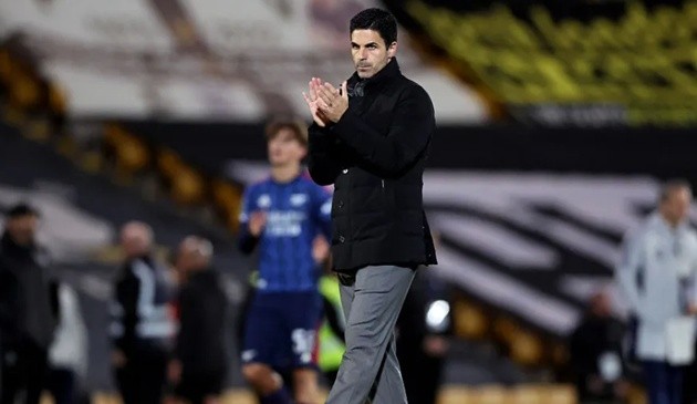 Arteta tạo ra nhiều điều chỉnh cho đội hình Arsenal