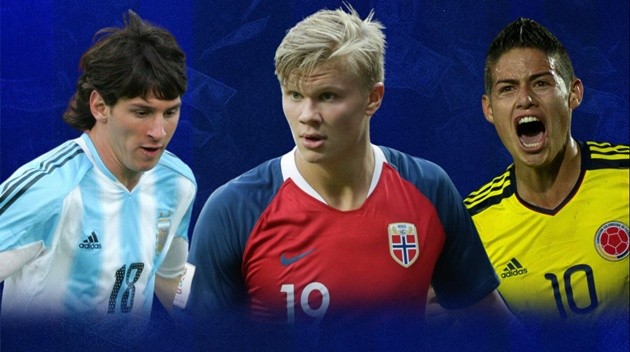 Messi, Haaland, James đều tỏa sáng tại U20 World Cup