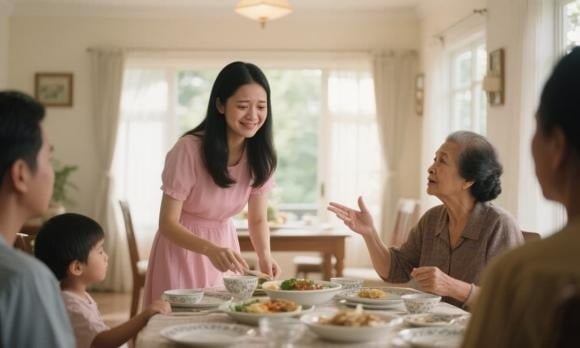 Không phải lúc nào lời mẹ chồng cũng chỉ mang ý nghĩa bề ngoài.