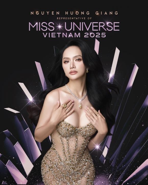 Hương Giang chính thức là đại diện Việt Nam tại Miss Universe 2025
