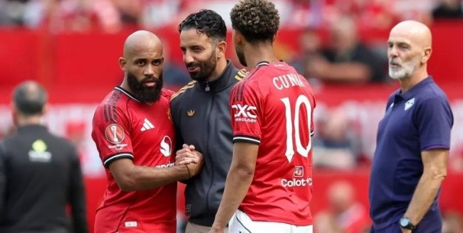 Bryan Mbeumo ca ngợi Amorim.