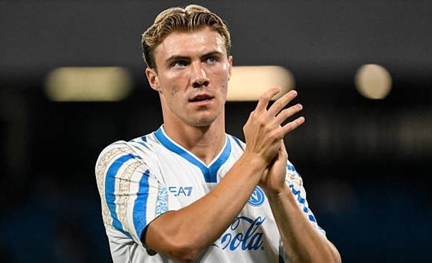 Rasmus Hojlund vừa mới trở lại Napoli ở kỳ chuyển nhượng mùa hè vừa qua.