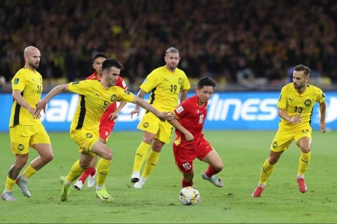 Với án phạt từ FIFA, Malaysia nhiều khả năng bị xử thua 0-3 trước Việt Nam. Ảnh: VFF.