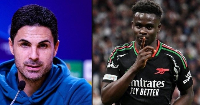 Arteta mong muốn Saka gia hạn hợp đồng.