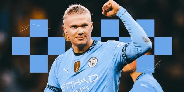 Haaland ngày càng hoàn thiện trong màu áo Man City.