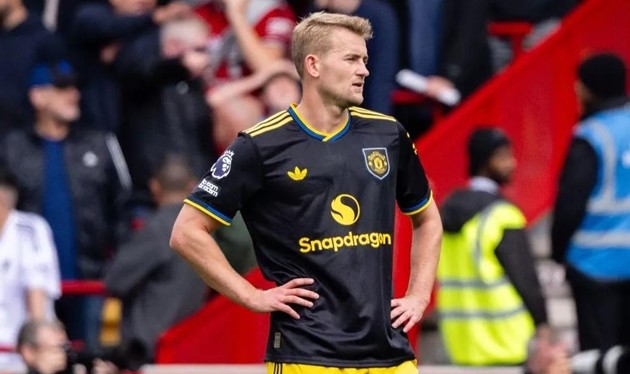 Matthijs de Ligt thừa nhận các cầu thủ Manchester United chơi không tốt.