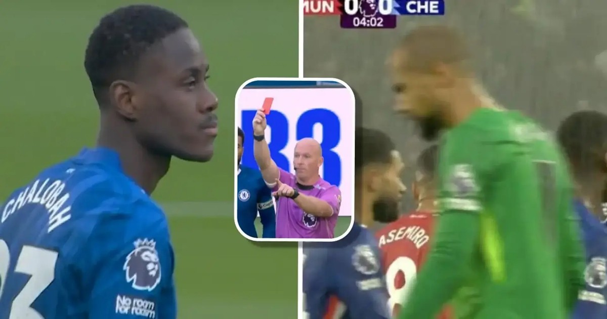 Trevoh Chalobah và Robert Sanchez thay nhau mắc sai lầm và thẻ đỏ.