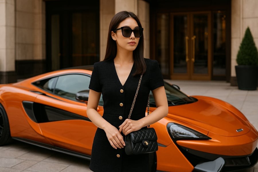 Ngoại hình hào nhoáng không đồng nghĩa với sự giàu có thật sự – đừng để vẻ ngoài đánh lừa bạn.