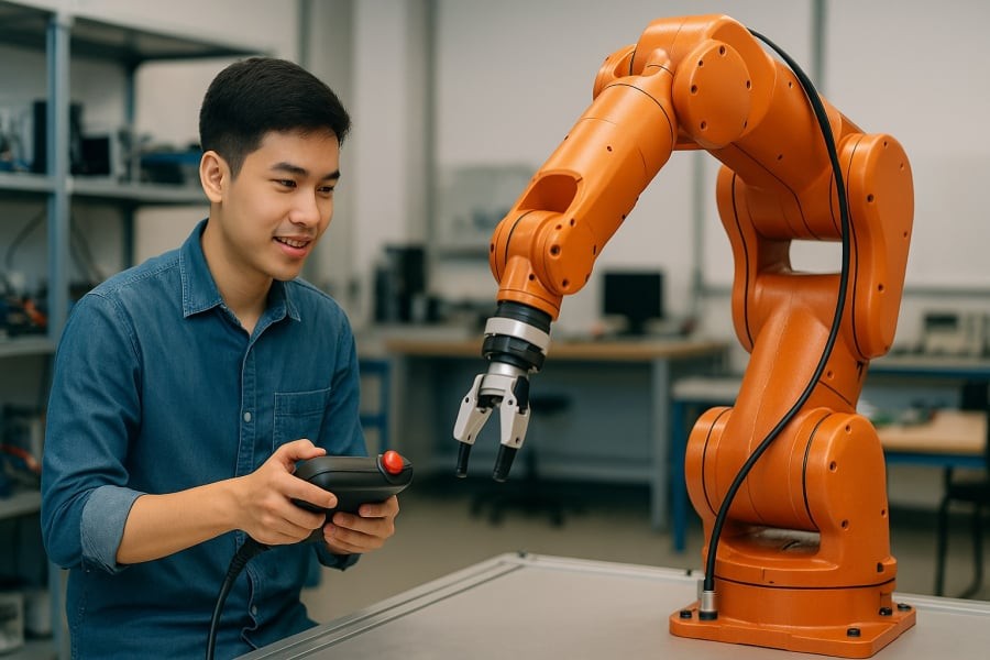 Kỹ thuật robot – ngành học “đắt giá” trong kỷ nguyên công nghiệp 4.0.