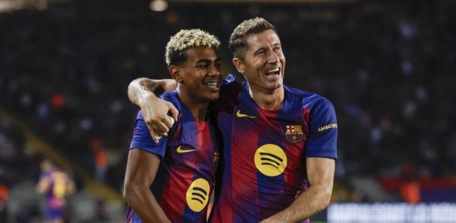 Yamal để lại dấu ấn sau khi tái xuất trong màu áo Barcelona.