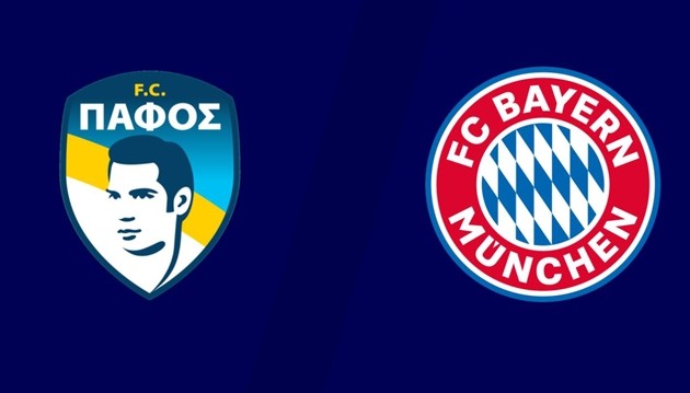 Pafos FC sẽ tiếp đón Bayern Munich tại vòng phân hạng Champions League.