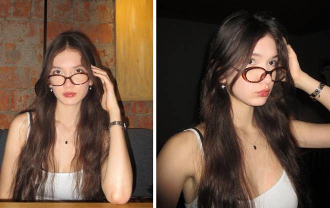 Vẻ đẹp tinh khôi của Đặng Thanh Giang khiến fan bóng đá xôn xao.