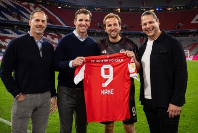 Kane có phong độ ấn tượng ở Bayern.