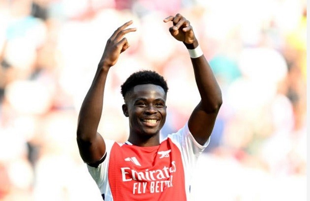 Arsenal có thể đưa Saka vào nhóm nhận lương cao nhất CLB.