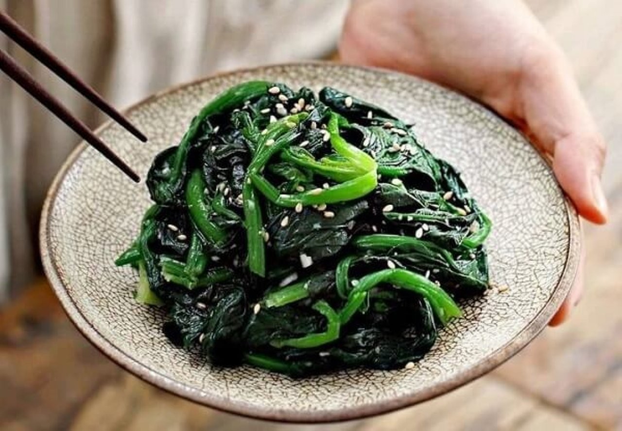 Món ngon từ cải bó xôi