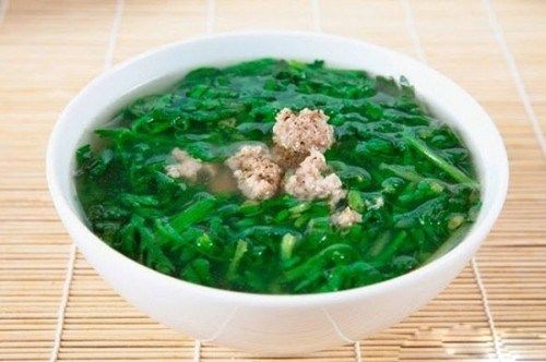 Rau cải cúc có thể chế biến thành nhiều món ngon