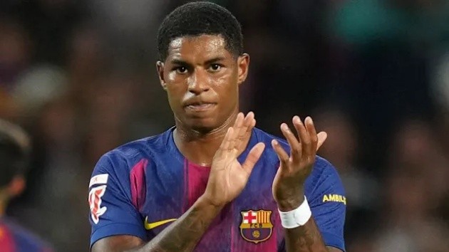Rashford đang chơi tốt ở Barcelona.