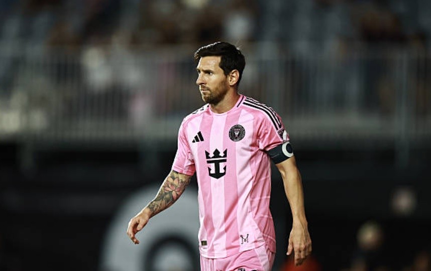 Messi có một trận đấu không quá ấn tượng.