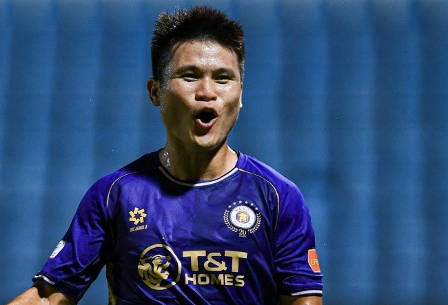 Tuấn Hải mở tỷ số cho Hà Nội.
