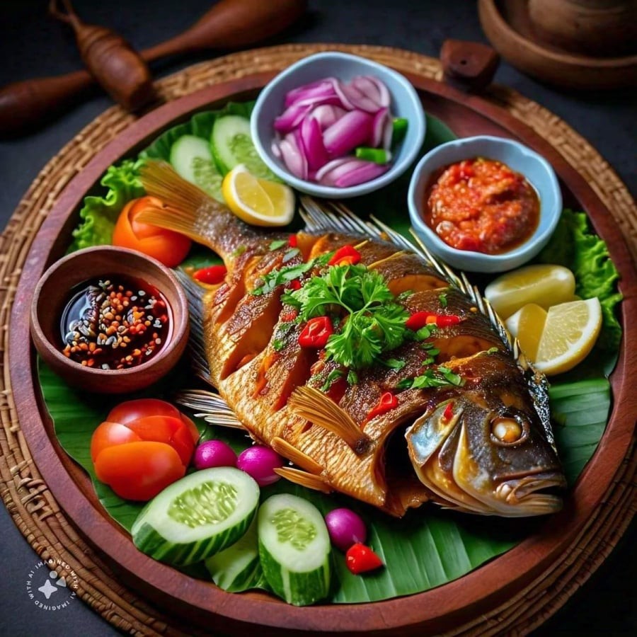 Không nên ăn cá cùng với nhiều rau quả giàu vitamin C ví dụ nước cam tươi