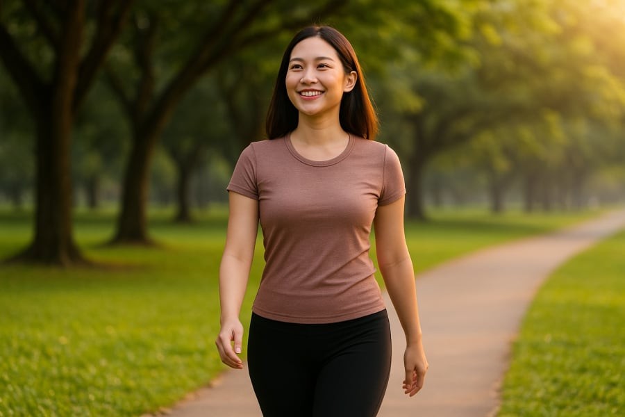 Chỉ cần 20 phút vận động mỗi ngày cũng đủ để cơ thể đốt mỡ đều đặn.
