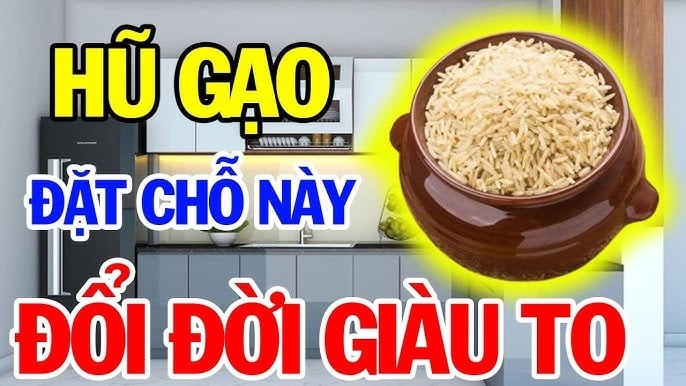 Hũ gạo – biểu tượng phúc lộc trong mỗi gia đình Việt