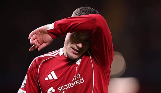 Florian Wirtz chưa thể thích nghi với lối chơi của Liverpool.