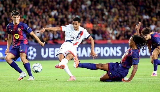 Tinh thần PSG đang lên cao sau trận thắng Barcelona.