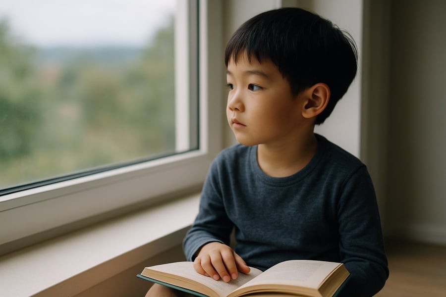 Dù ít nói, trẻ “ẩn thân” thường có đời sống nội tâm sâu sắc và tư duy quan sát nhạy bén.