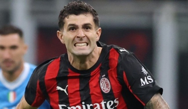 Pulisic thăng hoa trong màu áo Milan.