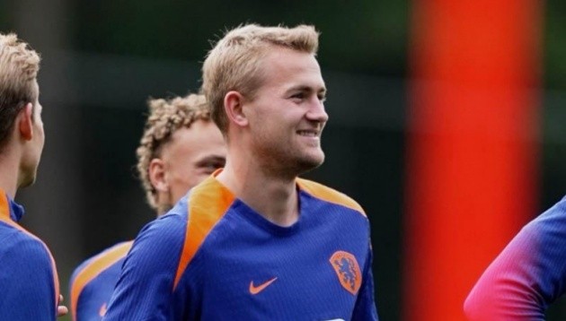 De Ligt bị gạch tên ở đợt tập trung tháng 10.