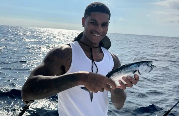 Rashford đang tận hưởng cuộc sống ở Tây Ban Nha.