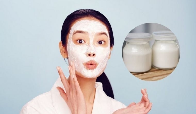 Sữa chua mang đến nhiều lợi ích trong việc cải thiện tình trạng da.