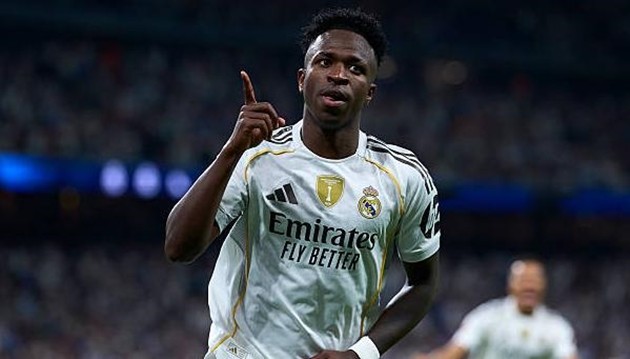 Vinicius Junior tỏa sáng trong trận đấu với Villarreal.