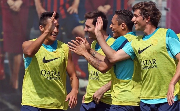 Sanchez đã tiến đến bóng đá đỉnh cao ở Barca.