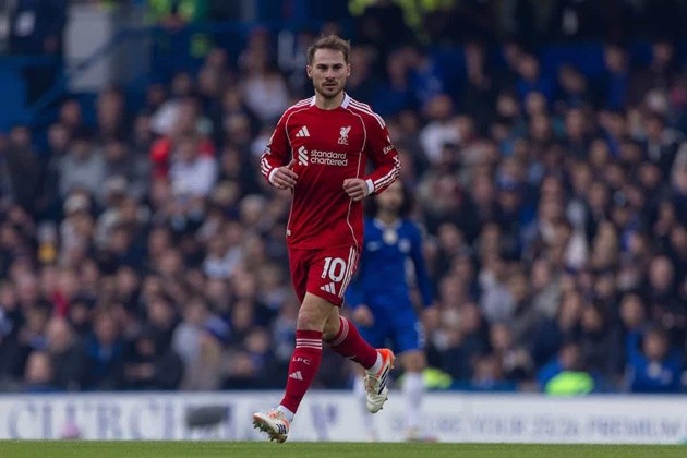 Mac Allister bị CĐV Liverpool chỉ trích sau màn thể hiện trước Chelsea.