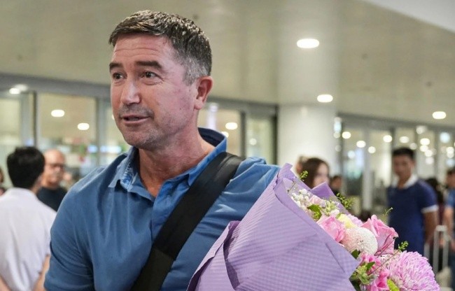 Harry Kewell có mặt ở Việt Nam.