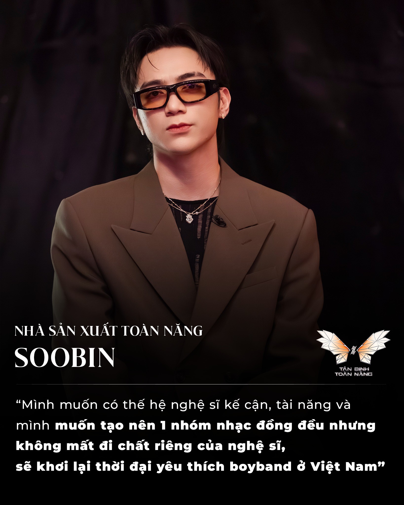 Phát biểu của Nhà sản xuất Toàn Năng SOOBIN (1)