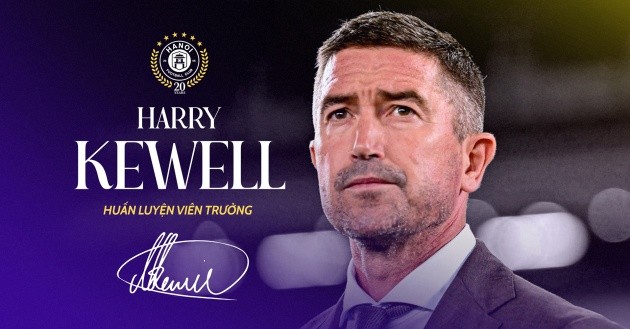 Kewell chính thức trở thành HLV của Hà Nội.