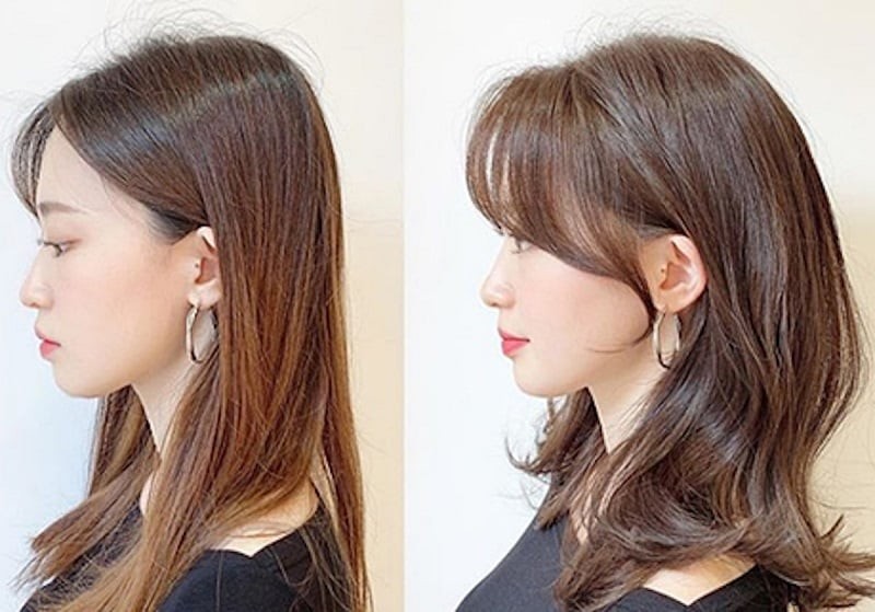 Sau khi gội, hãy sấy nhẹ từ chân tóc, nhờ đó mái tóc sẽ giữ được độ bồng tự nhiên.