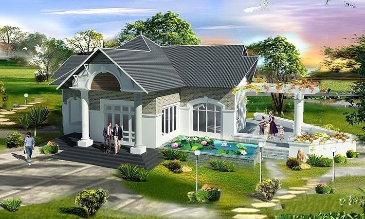 Nhà có phong thủy tốt sắp giàu to