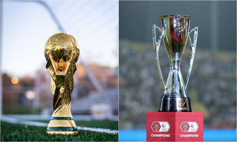 Bạn có bao giờ thắc mắc sự khác biệt giữa luật thi đấu tại World Cup và giải Quốc nội Việt Nam?