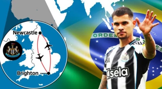Bruno Guimaraes đối mặt hành trình di chuyển ác mộng với ĐTQG.