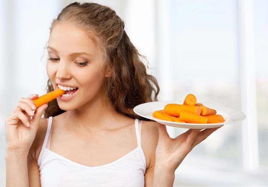  Việc bổ sung cà rốt thường xuyên có thể giúp tăng hàm lượng carotenoid trong máu 