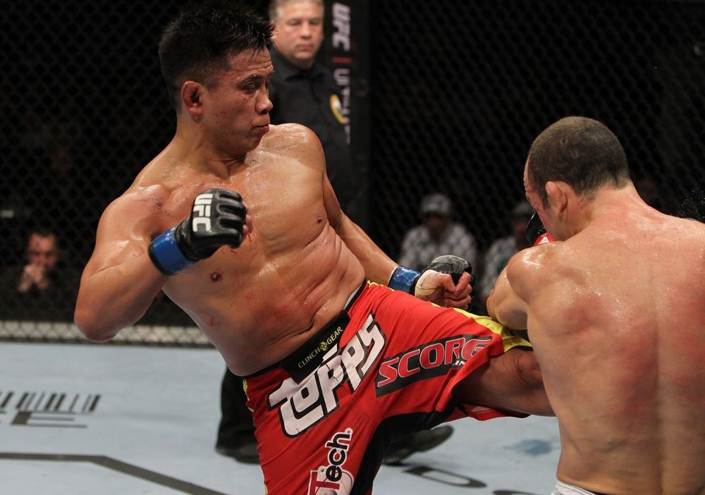 Một khoảnh khắc từ sự kiện UFC 139
