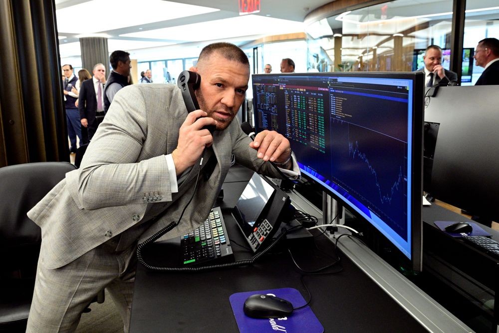 Conor McGregor tại một sự kiện từ thiện