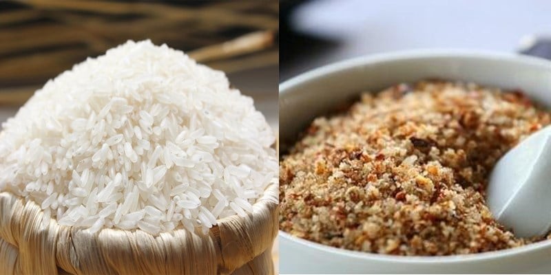 Nguyên liệu làm cơm nắm muối vừng