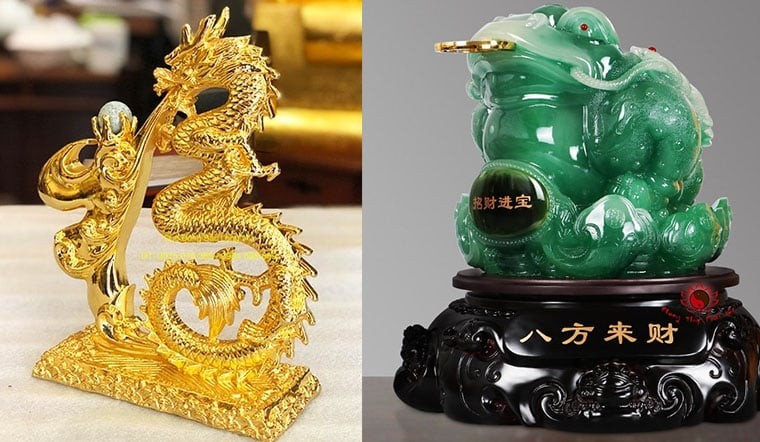 Có vật phẩm phong thủy cát tường