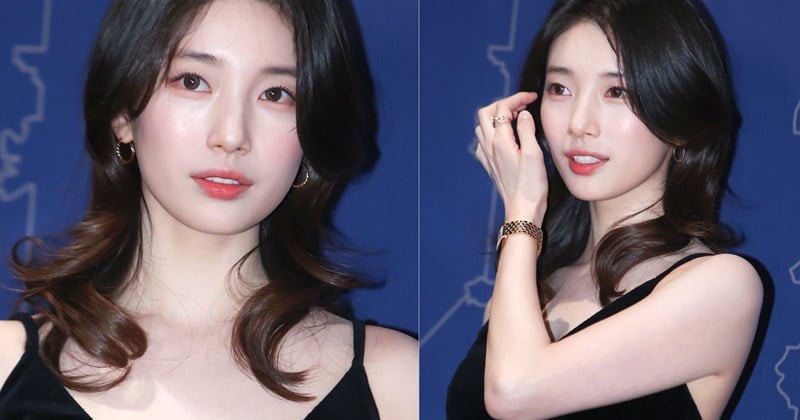 Suzy vẫn trung thành với phương pháp double cleansing gồm hai bước