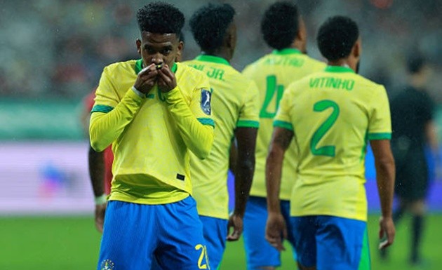 Estevao Willian tỏa sáng trước Hàn Quốc